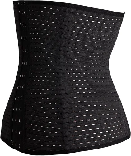 Vista 4 de SAYFUT Waist Cincher Trainer Body Tummy Girdle Control Corset Body Shaper with Adjustable Hooks