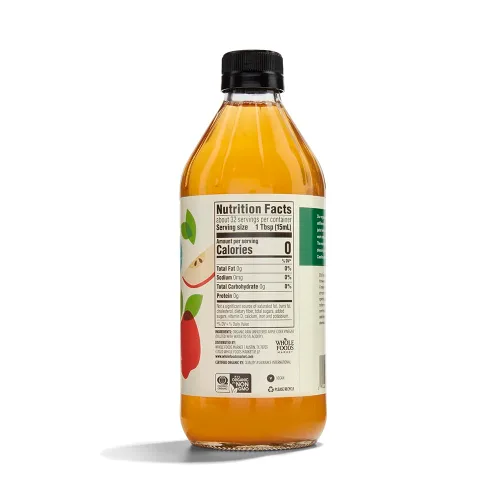 Vista 2 de 365 by Whole Foods Market, Vinagre de sidra de manzana crudo orgánico, 16 onzas líquidas