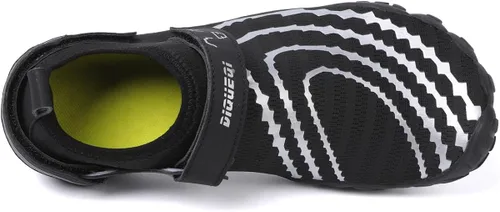 Vista 2 de Zapatos acuáticos transpirables de secado rápido para mujer y hombre, calcetines acuáticos suaves para senderismo, natación, playa, surf, yoga