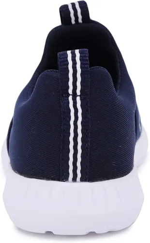 Vista 3 de Nautica Tenis sin cordones para niña, zapatos deportivos para correr, caminar, jugar tenis y deportes (niños pequeños)