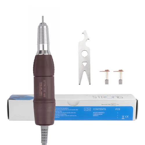 Vista 11 de Taladro eléctrico del arte del clavo 35000RPM Herramienta de manicura Accesorios del taladro del clavo (Plata)