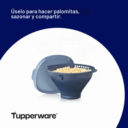 Vista 5 de Tupperware Wow Pop - Máquina para hacer palomitas de maíz para microondas