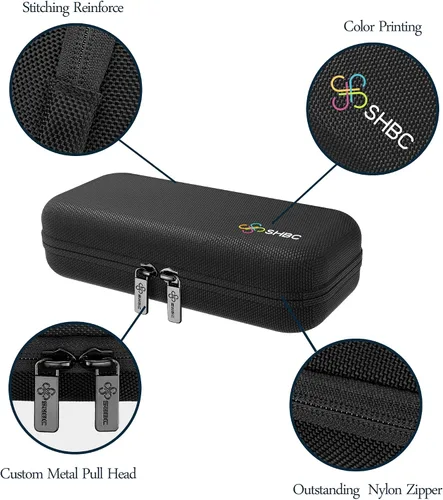 Vista 2 de SHBC - Estuche enfriador para viajar, organizador de medicamentos para diabéticos, bolsa refrigerante con aislamiento con 2 paquetes de hielo