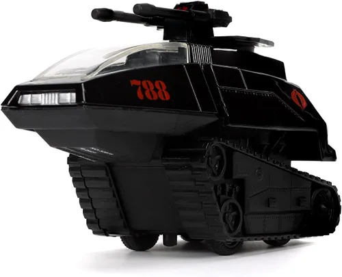 Vista 4 de Jada G.I. Joe 1:32 H.I.S.S. - Coche fundido a presión y figura de Destro de 1.65 pulgadas, juguetes para niños y adultos