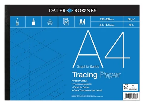 Vista 4 de Daler-Rowney GDALAYPA3 - Almohadilla de diseño DR (80 hojas, A3)