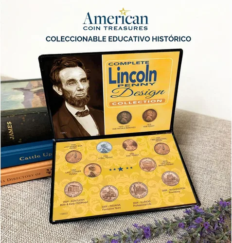 Vista 3 de Colección completa de Lincoln Penny Design de American Coin Treasures