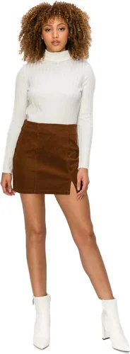 Vista 2 de Cali1850 Womens Casual Mini Skirt Stylish Versatile Flared Skater Bodycon Skirts