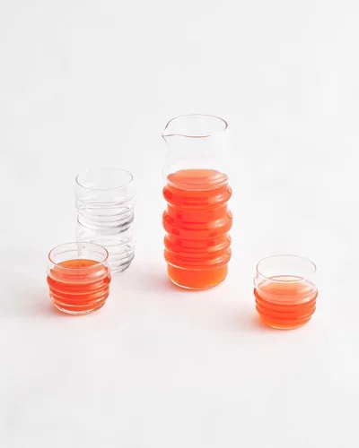 Vista 5 de MARIMEKKO - Vasos de cristal Sukat Makkaralla, juego de 2