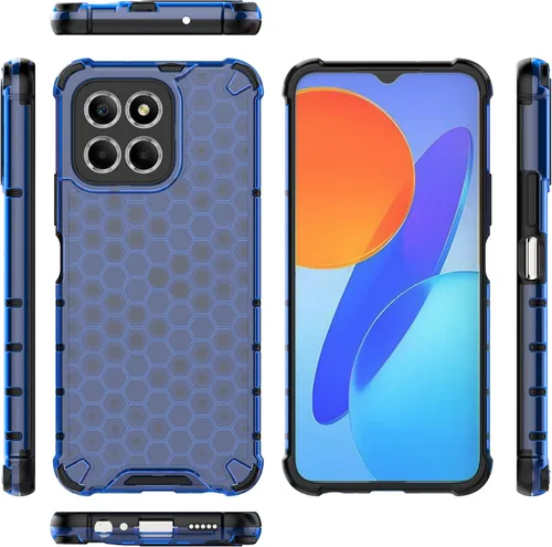 Vista 6 de Pzwoxukhov Funda para Honor X8 5G / X6 4G / X6s 4G, funda para Honor 70 Lite 5G Honeycomb Anti-Drop Shock-Absorbing Case Case Case for Honor 70 Lite