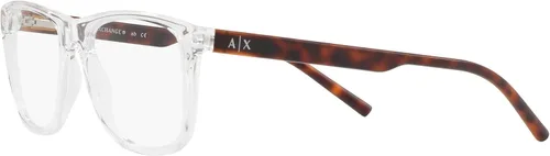 Vista 3 de AX ARMANI EXCHANGE Marcos rectangulares para anteojos de prescripción Ax3048 para hombre