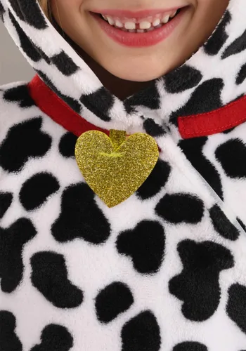 Vista 4 de Disfraz de Tul Suave de Dálmata para Niña Pequeña Multicolor
