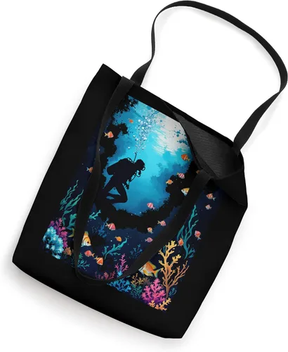 Vista 2 de Underwater Marine Tote Bag