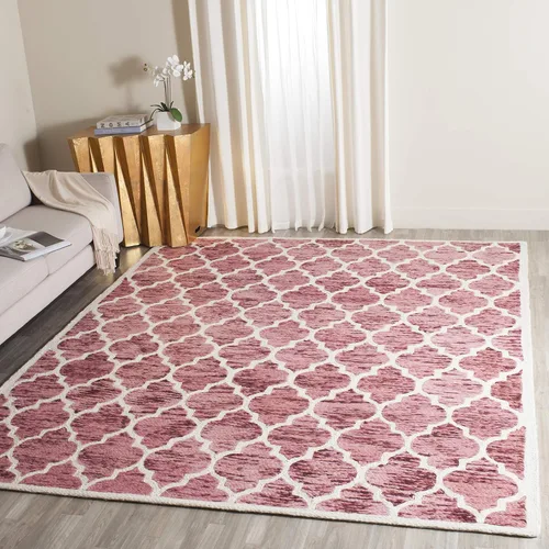 Vista 11 de Alfombra premium de lana hecho a mano, color marrón claro y marfil de la colección Safavieh Himalaya HIM121A, Lana