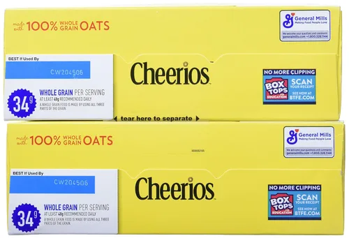 Vista 5 de American Standart Cheerios Cerea sin gluten sin sabores artificiales, 40.7 onzas (paquete de 2)