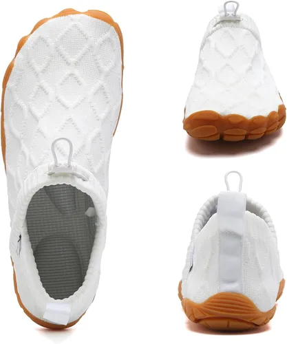 Vista 4 de WateLves Zapatos casuales para caminar descalzos para hombre, cómodos, de moda, para correr