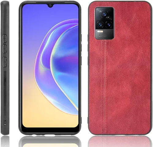 Vista 137 de Funda para Vivo iQOO Z1x 5G, funda para Vivo iQOO Z1x 5G Funda de piel sintética con funda 3 en 1, color azul