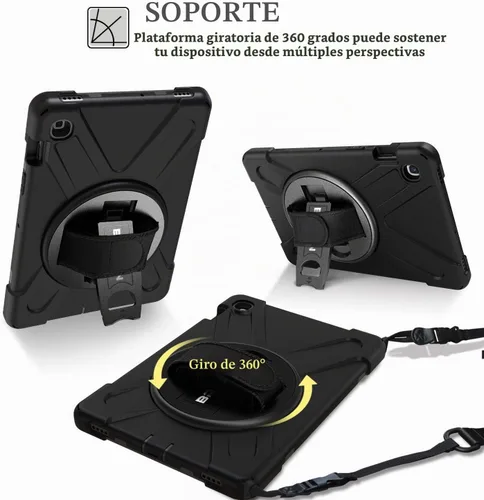 Vista 4 de BRAECN Funda para Galaxy Tab S5e - Samsung Tab S5e 10.5 pulgadas 2019 Negro