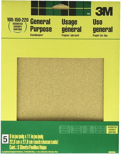 Vista 2 de 3M 9000NA-20-CC Papel de lija aluminio Obyide