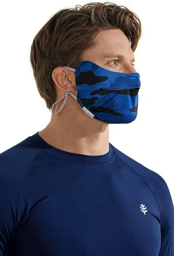 Vista 2 de Coolibar UPF 50+ Zenith - Máscara UV para hombre y mujer, protección solar