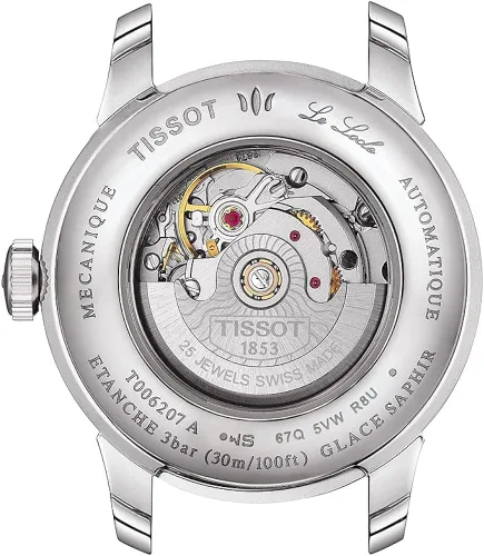 Vista 5 de Tissot Le Locle T006.207.11.058.00 Reloj automático con esfera negra