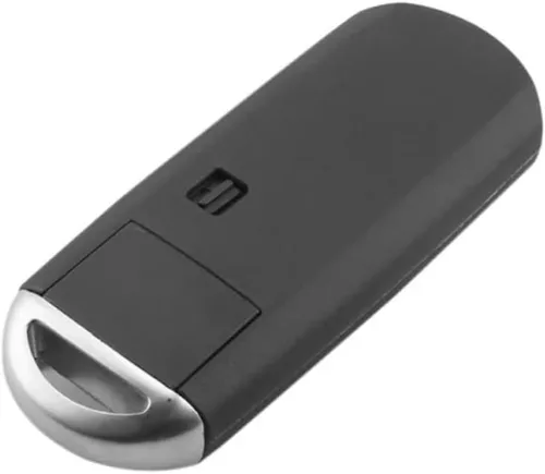 Vista 4 de Oulesh Fundas para llavero de coche para Mazda CX-3 Axela CX-5 Atenza, 3 botones Smart Remote Key Shell Case