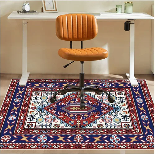 Vista 15 de Tapete para silla de oficina para piso de madera dura, 36"x48" tapete antideslizante para silla de escritorio para pisos duros, alfombra