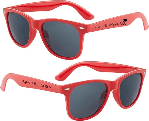 Vista 12 de Gafas de sol de boda personalizadas, gafas de sol personalizadas para invitados, cumpleaños y despedida de soltero