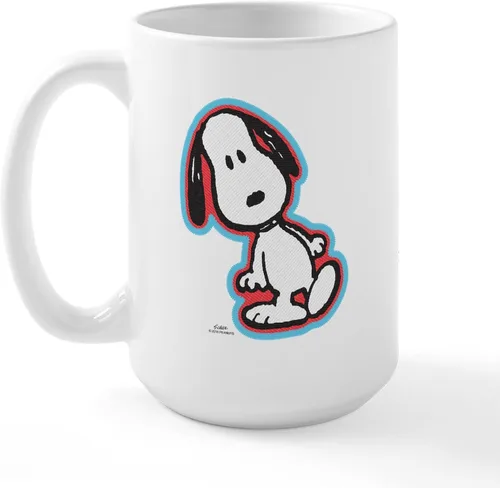 Vista 57 de CafePress SNOOPY Joe Cool - Taza de café de cerámica (15.0 fl oz)