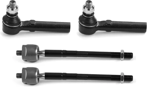 Vista 203 de Metrix Premium Chassis Parts - Kit de 4 piezas de extremos de barra de acoplamiento frontal exterior e interior compatible con Nissan Pathfinder