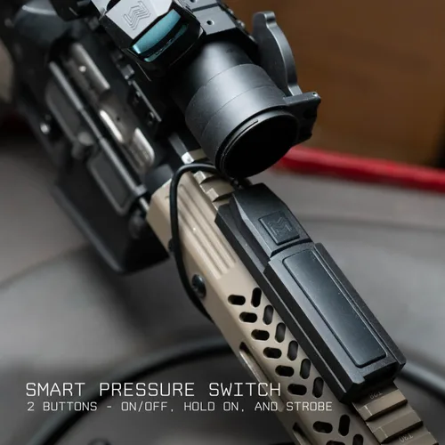 Vista 6 de Monstrum ArcSaber - Luz de arma de 1200 lúmenes con interruptor de presión remoto Compatible con M-LOK