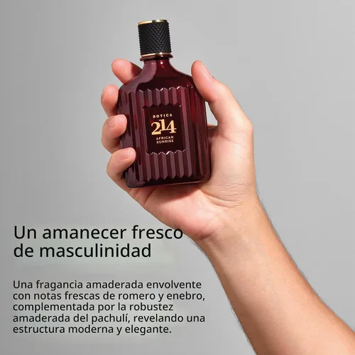 Vista 5 de O BOTICARIO Botica 214 African Sunrise - Perfume para hombre, 3 onzas