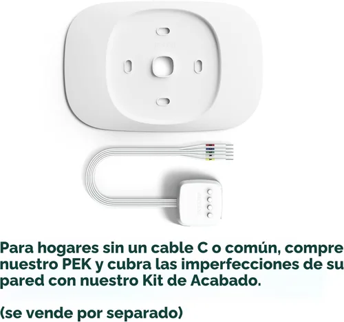 Vista 6 de ecobee Smart Thermostat Essential - Termostato Wi-Fi programable certificado Energy Star - Funciona con Siri, Alexa y Google Assistant
