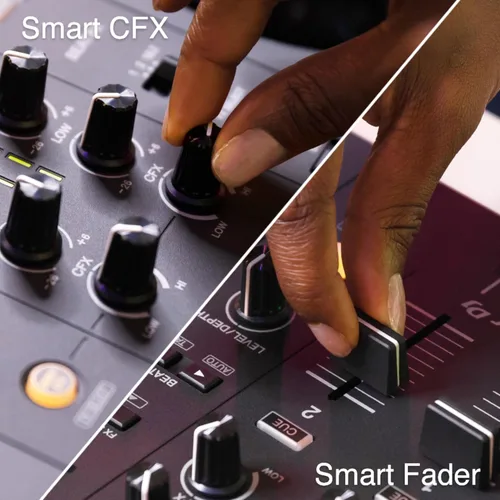 Vista 7 de Pioneer DDJ-FLX4 - Controlador de DJ con auriculares Studio DJ