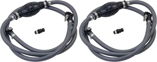 Vista 24 de Attwood 93806AUS7 Kit de línea de combustible para barco marino con conector universal de combustible sin aerosol, 6 pies x 3/8 pulgadas