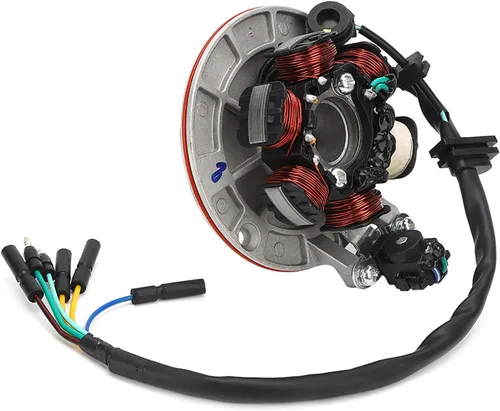 Vista 8 de Acouto Estator Magneto - Estator de encendido con placa magnética, estator magnético, repuesto para YX Kick Start Engine PIT PRO Trail Dirt Bike