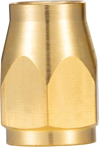 Vista 7 de 2 piezas de latón macizo de alta calidad, accesorios de repuesto reutilizables para manguera de identificación de 1/4 pulgadas, rígida NPT de 1/4