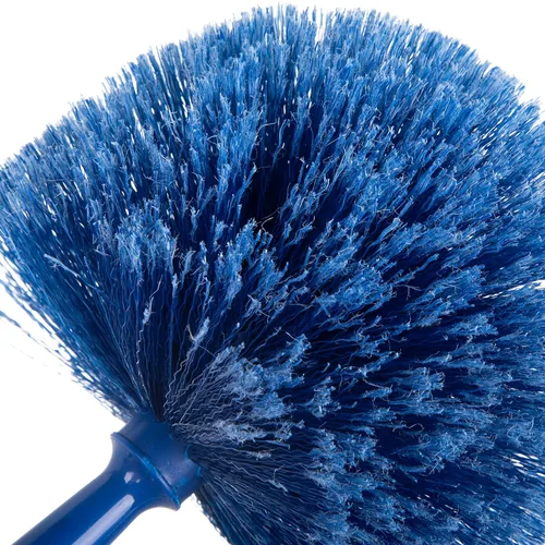 Vista 6 de SPARTA Flo-Pac Plumero de Limpieza Redondeado con Cerdas Cargadas Electrostáticamente para Limpieza, 9 X 7 X 7 Pulgadas, Azul