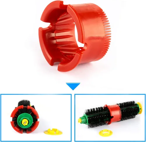 Vista 7 de Energup Accesorio para aspiradora Irobot Roomba serie 500 600 610 620 650, el paquete incluye 3 filtros, 3 cepillos laterales, 1 paquete de cerdas