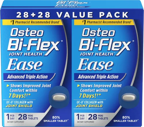 Vista 9 de Osteo Bi-Flex Ease Advanced Triple Action con Vitamina D Suplementos para Articulaciones, Mini-Tabletas, 28