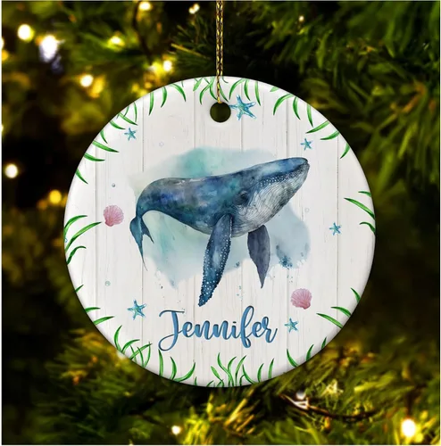 Vista 13 de Hyturtle Adorno de Navidad personalizado para los amantes de los ajolotes – Just A Girl Who Loves Axolotls Adorno de cerámica con nombre