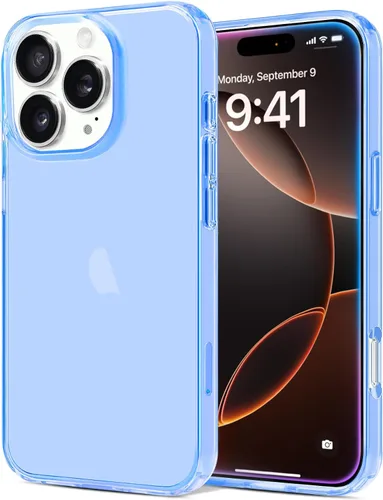 Vista 24 de JJGoo Funda transparente compatible con iPhone 15 Pro, funda de teléfono de TPU suave y transparente, funda antigolpes transparente a prueba