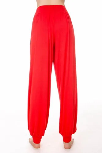 Vista 53 de Pantalones de algodón para mujer, elásticos, suaves, para yoga, deportes