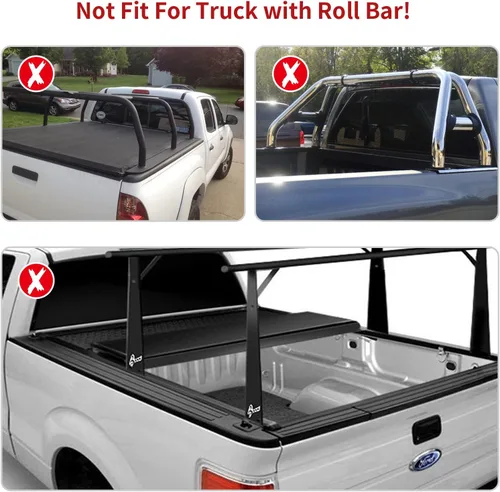 Vista 6 de North Mountain Cubierta enrollable suave para camioneta Toyota Tundra 2014-2021 de 5.5 pies, se adapta a Toyota Tundra 2014-2021 5.5 pies/caja