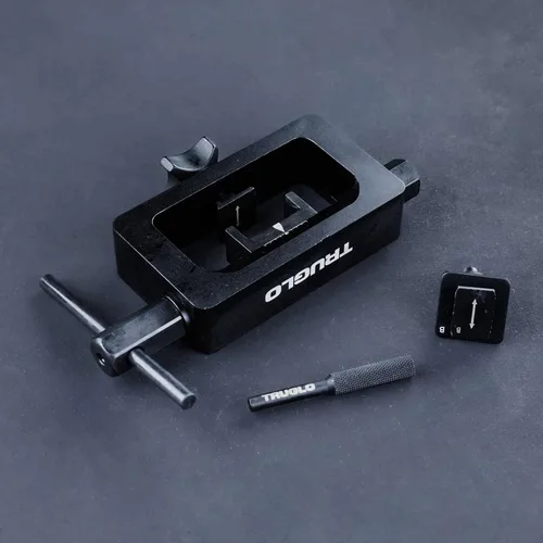 Vista 4 de TRUGLO Portable and Durable Steel Rear and Front Sight Installation and Removal Tool with Mounted Sights for Hunting