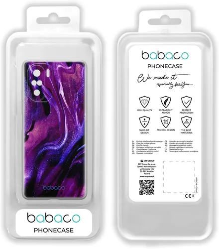 Vista 2 de ERT GROUP mobile phone case for Xiaomi MI 11i/ REDMI K40/K40 PRO/POCO F3/ F3 PRO original and officially Licensed Babaco pattern Abstract 020