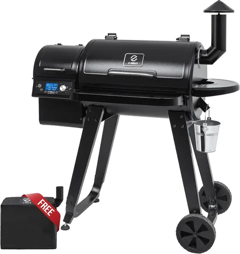 Vista 12 de Z grills ZPG-2020 - Asador y ahumador de pellets de madera