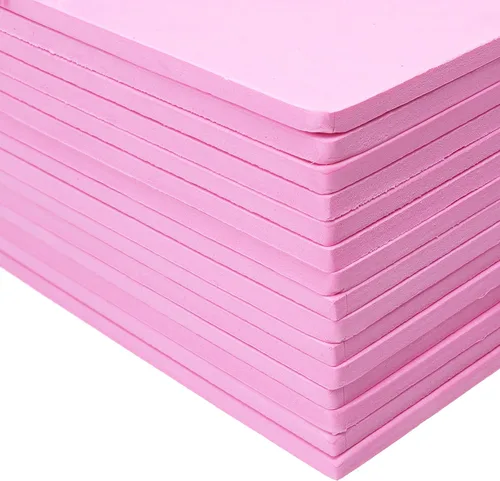 Vista 6 de EBL Foam Sheets 9x12" 0.236 in 15pc Rosa