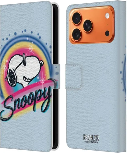 Vista 70 de Head Case Designs Funda de piel con licencia oficial de Peanuts Beach Surf Snoopy Boardwalk Airbrush compatible con Apple iPhone 11
