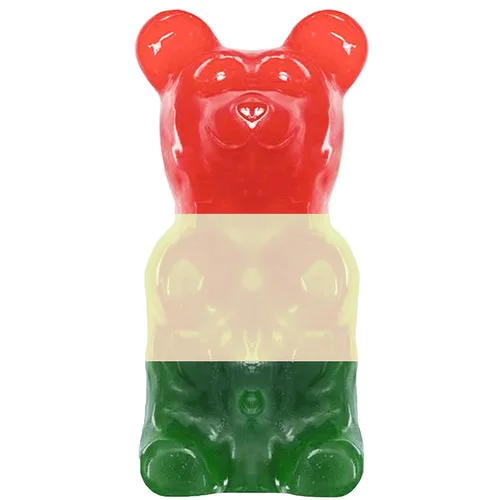 Vista 30 de El Oso de Goma ORIGINAL Más Grande del Mundo® Creado por The Gummy Bear Guy® Aproximadamente 5 libras Banana