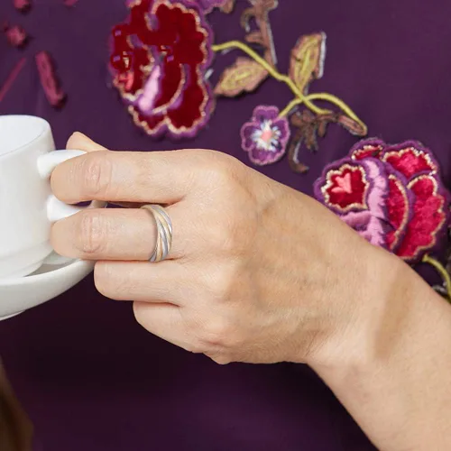 Vista 9 de (3 unidades) anillos de cobre magnéticos saludables para artritis para mujeres regalo para mujeres mamá esposa joyería mejor alivio del dolor